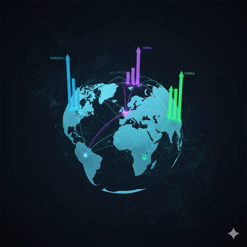 이미지 3 - 대체텍스트: SMR 상용화를 위한 국가별 경쟁 구도를 나타내는 그래프 또는 지도