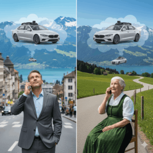 자율주행으로 운전 문화도 바뀌다: 가족 공유 시대