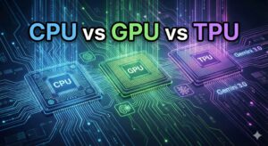 CPU vs GPU vs TPU