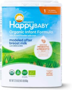 Happy Baby Organic Infant Formula